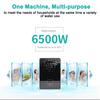 6500W 220V Tankless Instant Boiler Bathroom Shower Thermostat Safe Intelligent Automatically fauce Black/Pink Electric Hot Water Heater