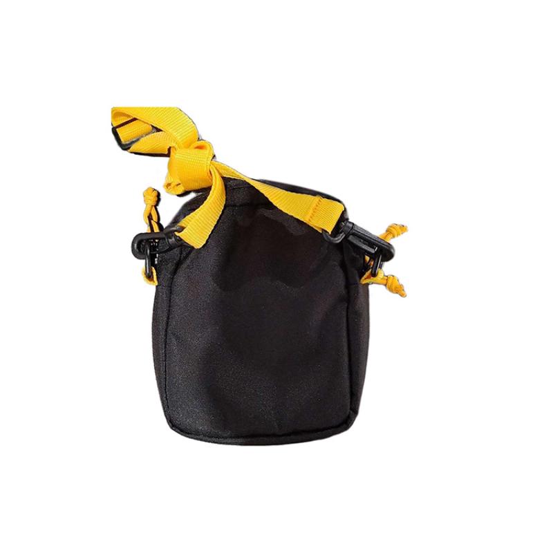 Vans Polyester Shoulder Bag Crossbody Bag Regular Unisex Black/Yellow Vans VN0A4BH1ZER