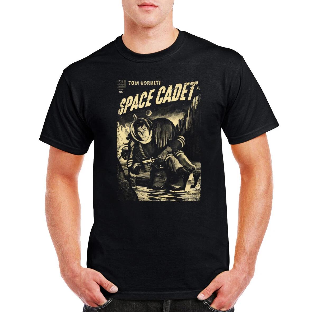 Space Cadet T-Shirt Tom Corbett Comic Book Birthday Gift S