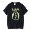 Mens Frank Zappa For President Military Green T Shirt XX Large Long or Short Sleeves Vintage Washed Unisex Designer Clothes