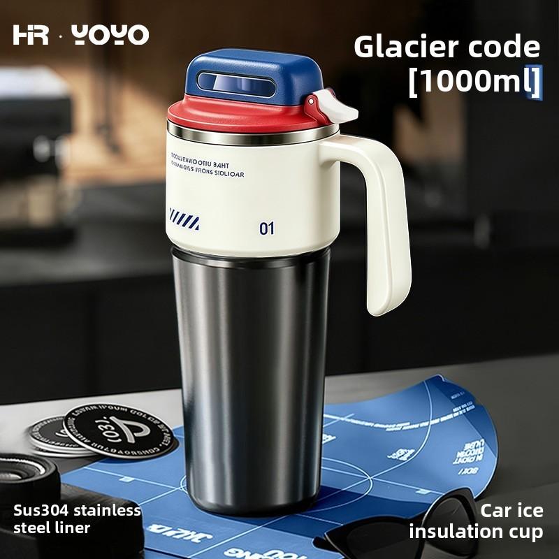 Stainless Steel Insulated Travel Mug With Leakproof Lock For Commuting And Home Use