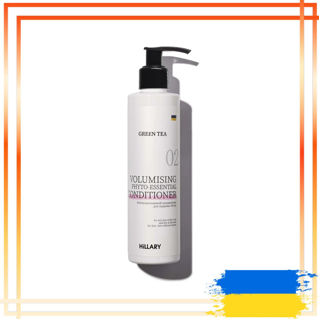 

Фітоесенціальний кондиціонер для надання об єму Green Tea Hillary Green Tea Volumising Phyto-essential Conditioner, 250 мл
