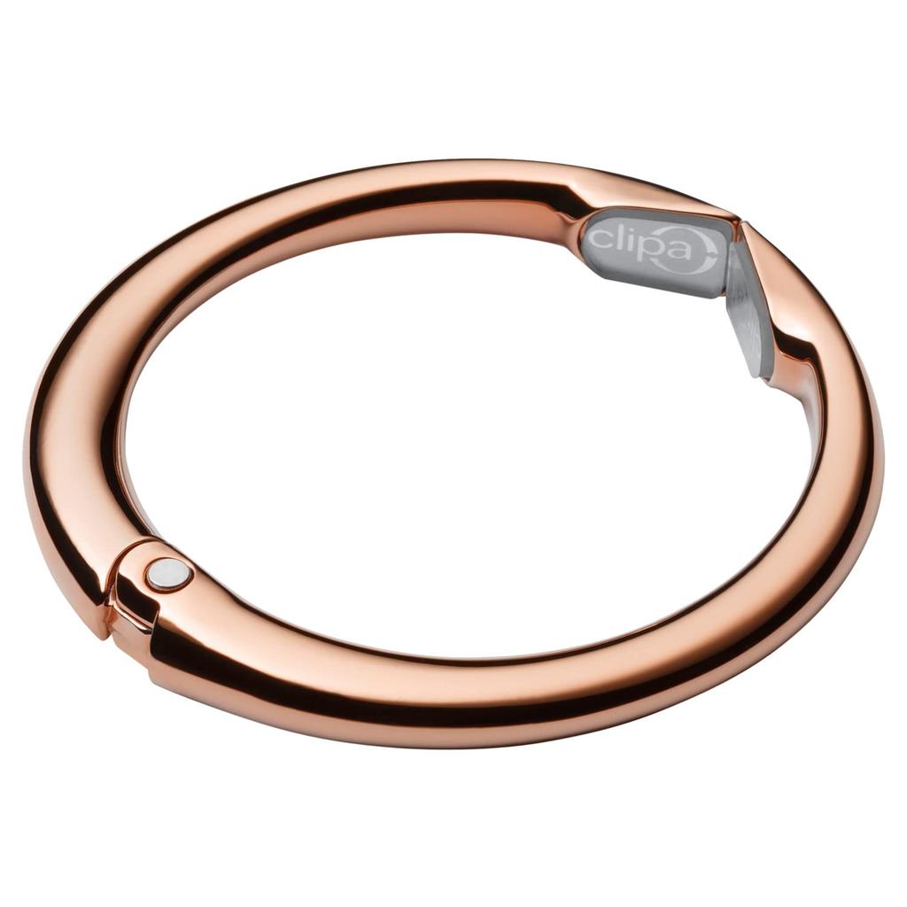 Clippa Bag Hanger 1277 Polished Rose Gold
