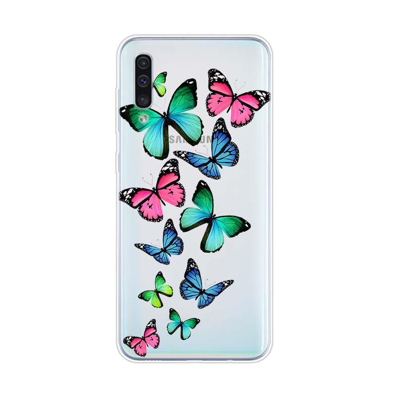 Vakker Sommerfugl For Samsung Galaxy A90 A80 A70 A60 A50 A40 A30 A20S A20E A10 A10E A10S S8 S7 S6 Edge Telefondeksel