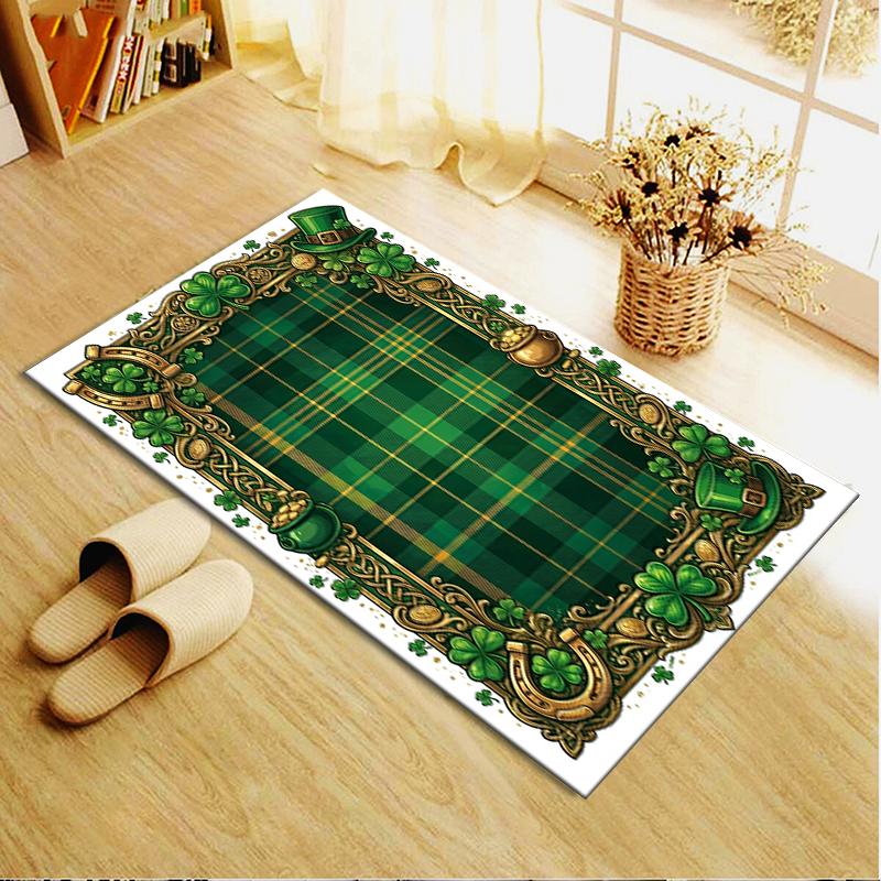 2025 New St.Patrick's Day Carpet Rug for Living Room Bedroom Home Sofa Decoration,Kids play Non-slip Floor Mat75
