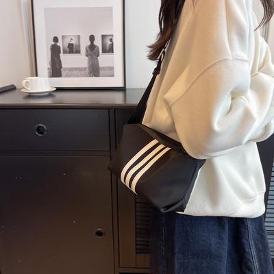 Simple Oxford Cloth Underarm Bag Women's Fashion Casual Small Square Bag 2025 New Summer Niche Design Messenger Bag