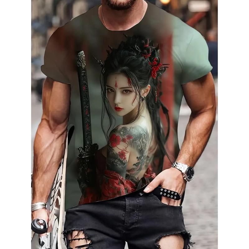 3D Print T-Shirts Men's Women Short Sleeve Round Neck T Shirt Oversized Streetwear Tees Unisex Tops Clothing