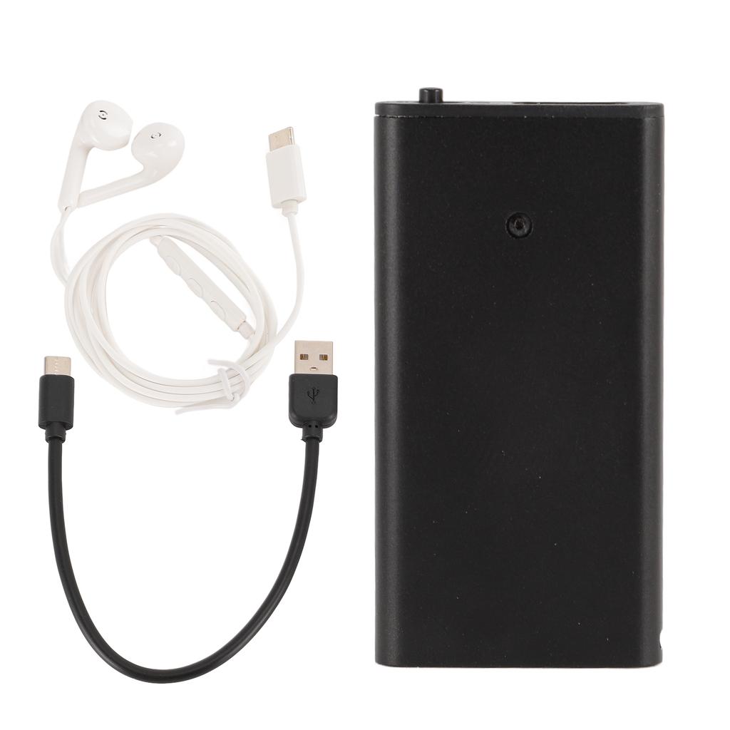 Digital Voice Recorder Portable Noise Reduction Versatile MP3 Sound Recorder Voice Activated Recorde