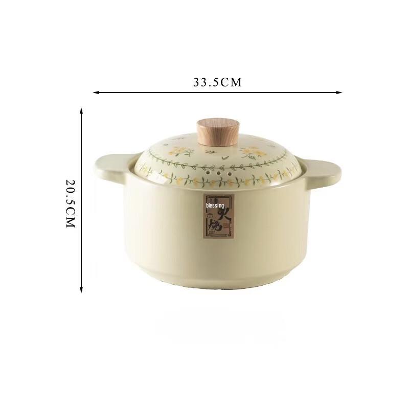 Wutuo High-Temperature Ceramic Clay Pot Casserole