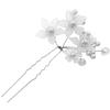 U-Form Brautschmuck Blume Kunstperle Hochzeit Haarnadel Clip Party Kopfbedeckung