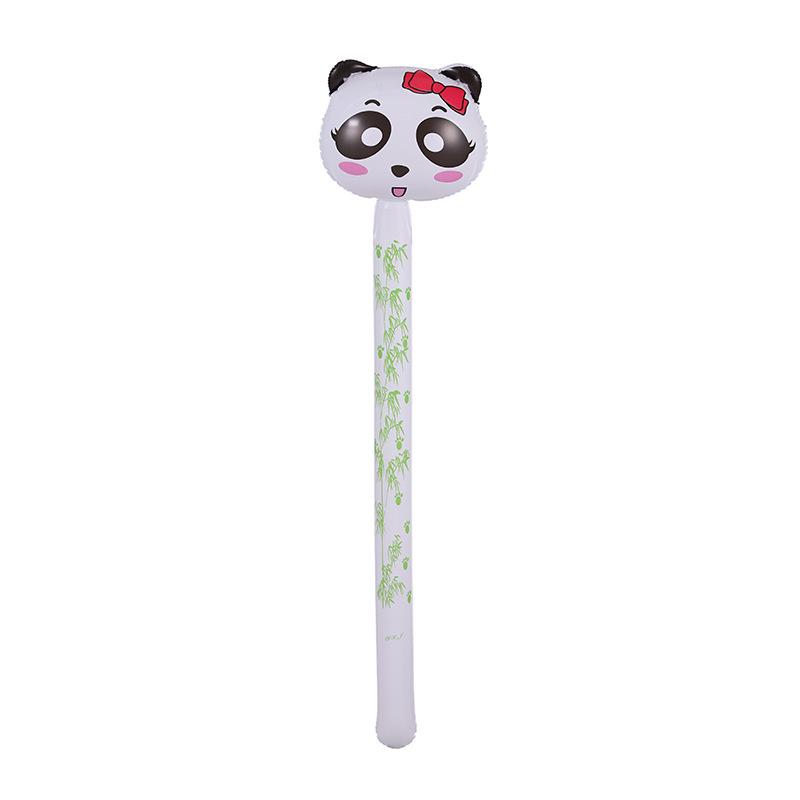 Cartoon Animal Inflatable Giraffe Stick Balloon Toy for Children