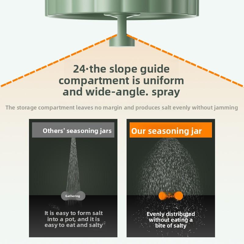 Household Quantitative Kitchen Press Metering Salt Control Bottle