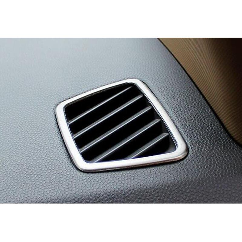 ABS/Steel Car Front Air Condition Outlet Trim For Hyundai IX35 2010 2011 2012 2013 2014 2015 2016 2017 Auto Interior Accessories