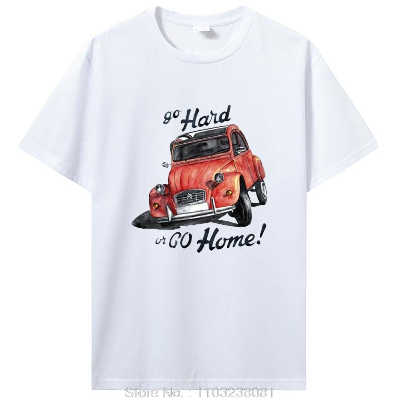 Classic Car Tops T Shirt Classic Car Pattern TShirt For Unisex Creative Graphic Clothing Oneck Custom Printed Cotton Tshirt