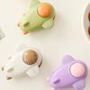 Cute Plastic Snack Bag Sealer Aircraft Shape Rechargeable Mini Sealing Machine Efficient Magnetic Fridge Sticker Picnic