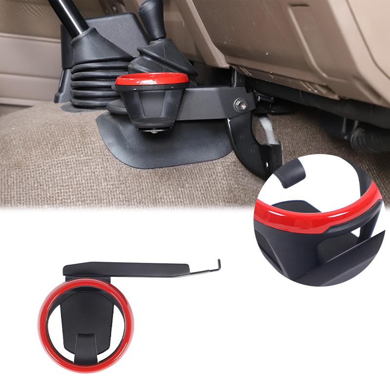 Carbon Steel+ABS Car Central Control Gear Shift Right Side Water Cup Holder Accessories For Toyota LC71 LC76 LC79 2007-2022