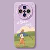 Summer Mobile Phone Case for Vivox300pro Free Girl X200/100ultra Silicone S20 Lanyard Case