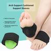 1 Pair Arch Support Cushioned Support Sleeves Foot Pads for Plantar Fasciitis Fallen Arches Achy Feet Proble