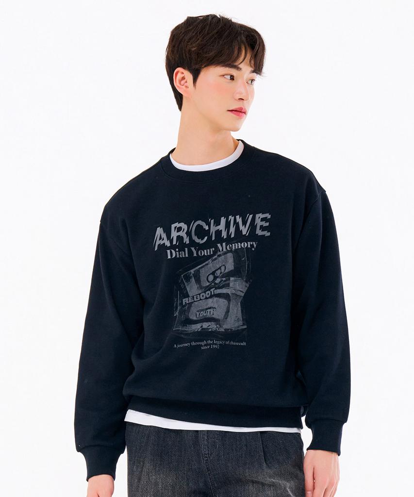 CHASECULT Men'S Retro Graphic Sweatshirt-Fark5118B04