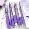 Color Press Pen High-value Gel Pen Soft Grip Soft Sponge Pen Simple Signature Pen For Students Press the Neutral Pen