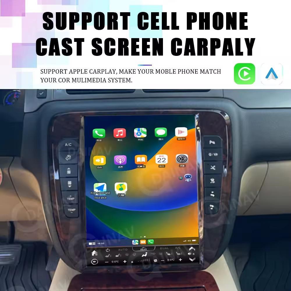 GMC Yukon 13" Smart Android Navigation with Wireless CarPlay