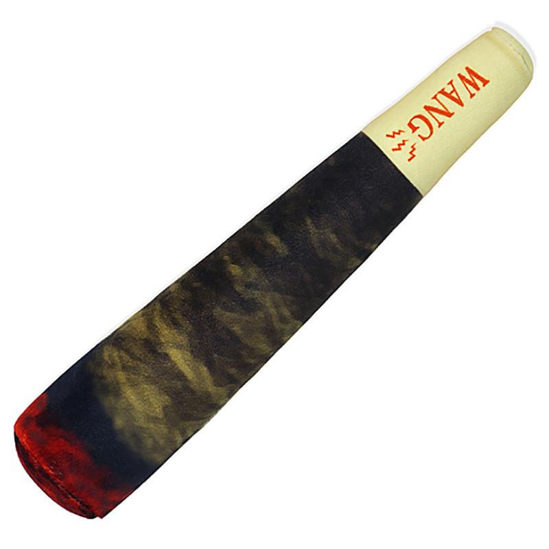 

Soft Plush Dog Toy With Realistic Green Cigar Design Ideal For Playful Pets WANG