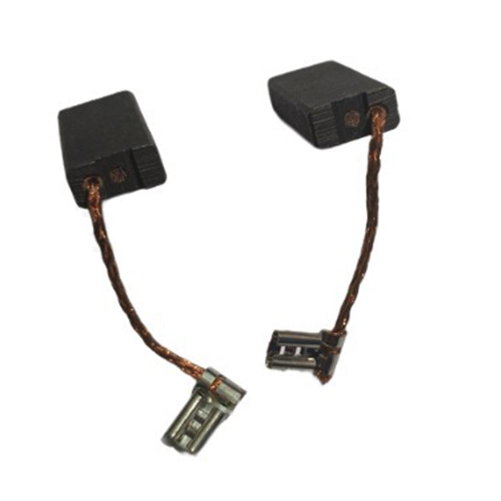 2pcs Power Tool Motor Carbon Brushes Replacement with Wire and Springs Designed to Address Motor Wear and Friction Issues