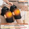Electric Cordless Knee Massager Heated Knee Warmer for Pain Relief with 5 Heat Levels and 3 Massage Modes Gifts for Men Women