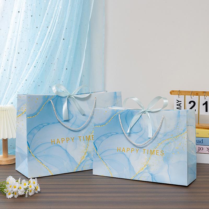 Nordic, Ins Fashion Gift Bags, Wedding Candy Bags, Souvenirs, High-end Wedding Gift Bags, Creativity, Ribbons, Hand-held Clothing Bags