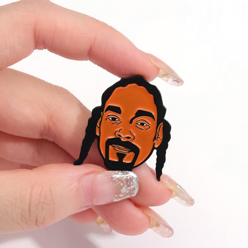 Rock Hip Hop Emaille Pins Custom Kunst Musikliebhaber Broschen Reversabzeichen Punk Schmuck Geschenk für Freunde