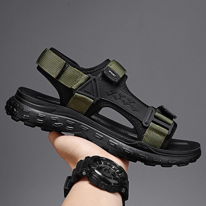 Man Beach Sandals for Men  Summer Men's Sandals Free Shipping Men's Comfortable Slipper Man's Leather Sandal Trend Trending