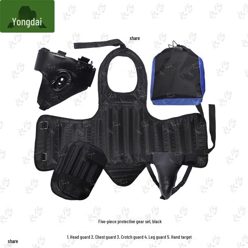 

Yongdai 98 Style Sanda Grappling Protective Gear Set