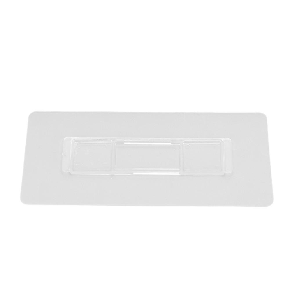 Caixa Porta Sabonete de Parede 2 Espaços Drenagem Sem Furo À Prova D'água Dobrável Porta Sabonete para Casa