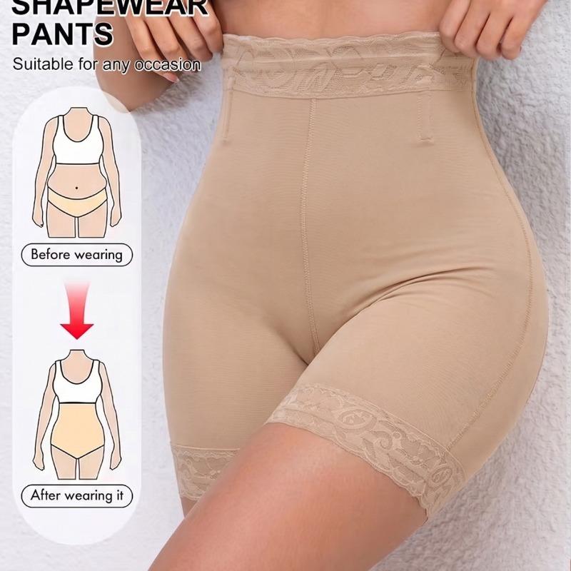 Hohe Taille Bauchkontrolle Po-Anhebung Körperformende Boxer-Shapewear-Panties