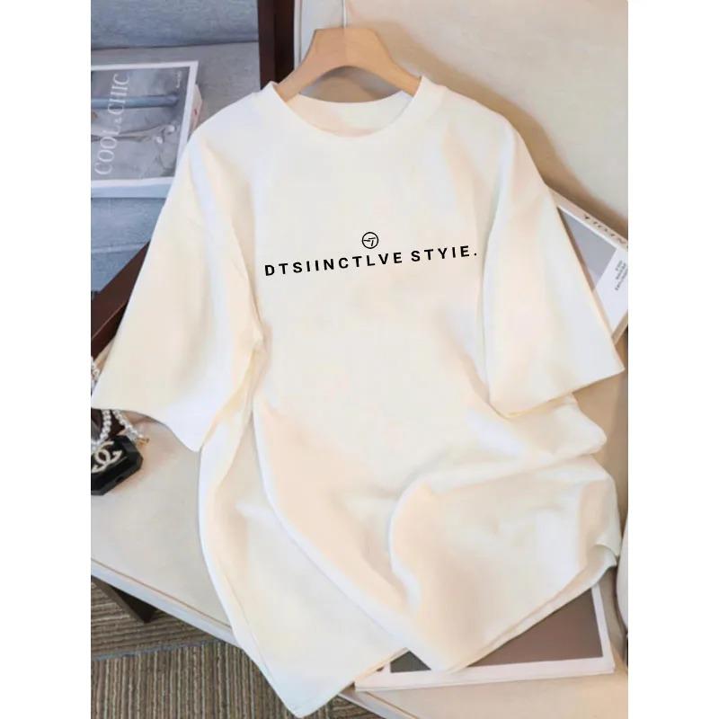 Print Womens Short Sleeve Round Neck Summer Casual Fashion Cute Funny Women Tops Kawaii Clothes Women Clothes S