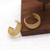 Elegant Hollow Mesh Stud Earrings: High-End Luxury & Unique Design for Women