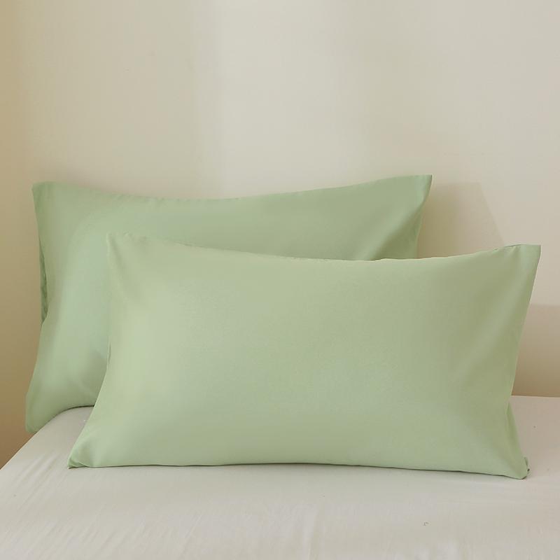 2 Pieces Set 50*65 50*70 50*75 50*90cm White 100% Polyester Bed USA Standard Queen King Size Bed PillowCases Cases Covers