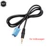 New Aux Cable Auto Audio Adapter Parts Audio For Blaupunkt Car Radio 2000-2010 BLA-3.5MM For Volkswagen Sapphire Radio Accessories 4