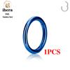1/10PCS Stainless Steel Round Small Nose Ring Hoop 16G 18G 20G Hinged Segment Tragus Septum Cartilage Piercing Body Jewelry