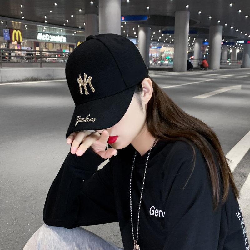 My Baseball Cap Embroidered Letter Mesh Cap With Sun Protection For Casual Wear