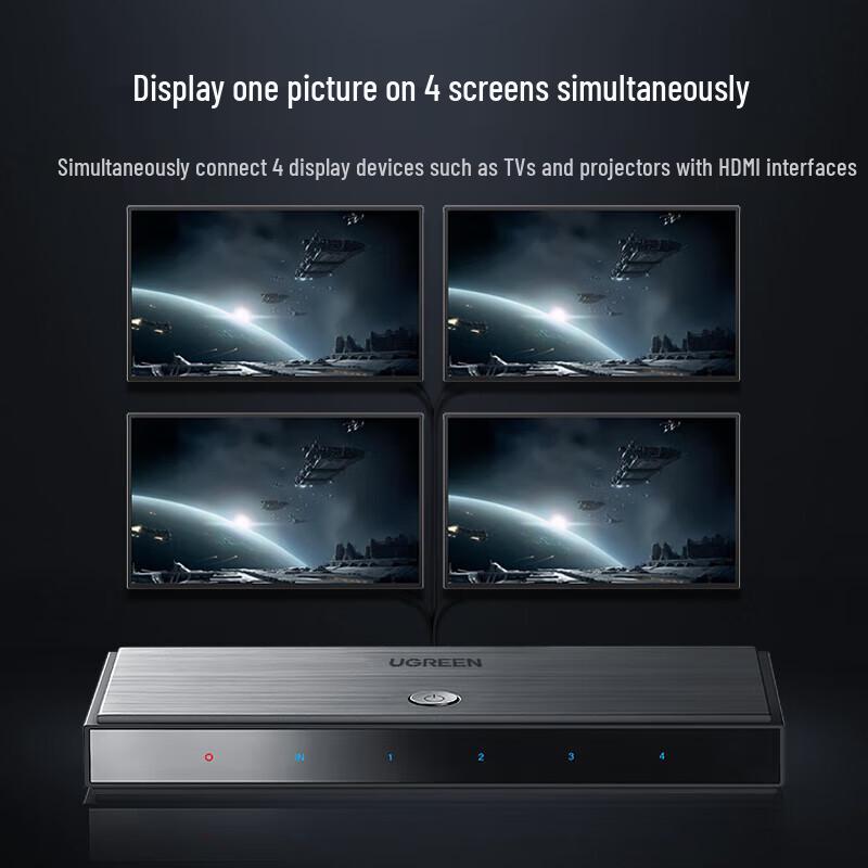 Ugreen 4K HDMI 2.0 1x4 Splitter