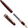 Sailor Fountain Pen Profit Casual Gold Trim Red Zoom 11-0570-730