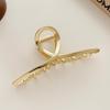 Elegant Korean Shark Metal Hairpin Clip for Stylish Hair