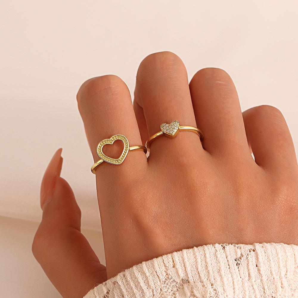 Retro Love Ring Set: 22-Piece European & American Multi-Joint Design for Women