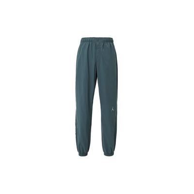 Retro Sports Side Letter Pattern Design Versatile Mid-Waist Tapered Knit Joggers Men Joggers Peacock-Green FV7226-366