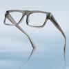 Men Reading Glasses with High-Quality Square Eyeglasses Frame Man Optical Anti Blue Light Computer Glasses