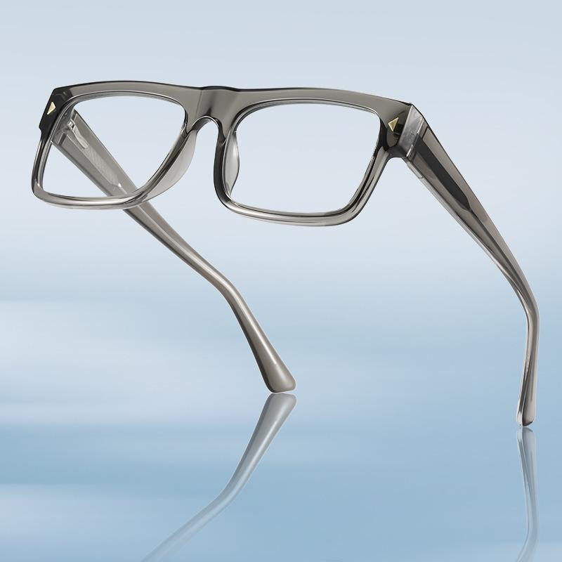 Men Reading Glasses with High-Quality Square Eyeglasses Frame Man Optical Anti Blue Light Computer Glasses