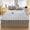 Sleeping Grid Skin Friendly Pure Cotton Thick Bed Sheet