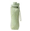 Collapsible High-Temperature Resistant Silicone Water Bottle - Portable & Easy to Store for Outdoor Sports.