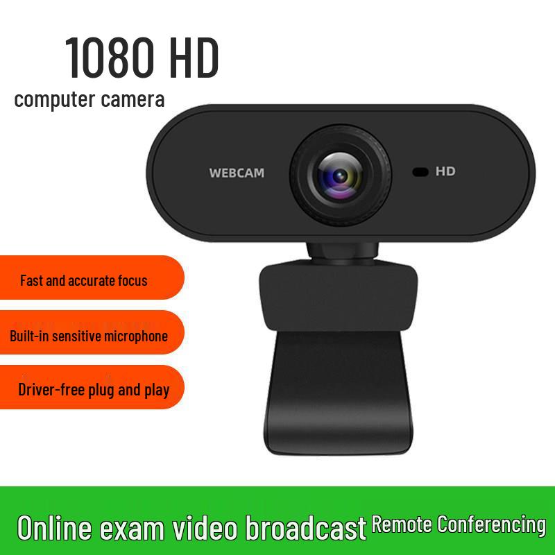4K Ultra HD USB Webcam with Microphone for Online Classes & Live Streaming, Compatible with Desktop & Laptop.